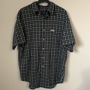 Chaps Ralph Lauren Plaid Short-Sleeve Button-Up
